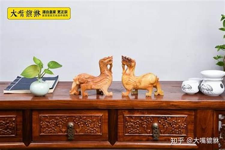 貔貅摆放的位置上和方向