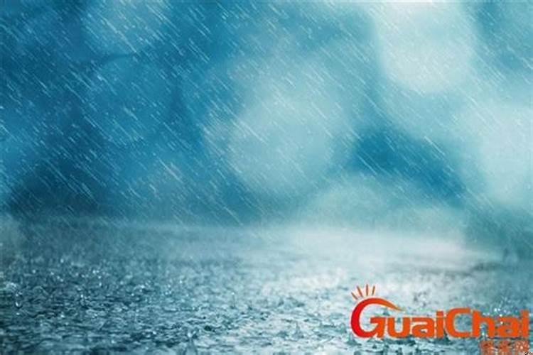 孕妇梦见打雷下雨是什么意思呢