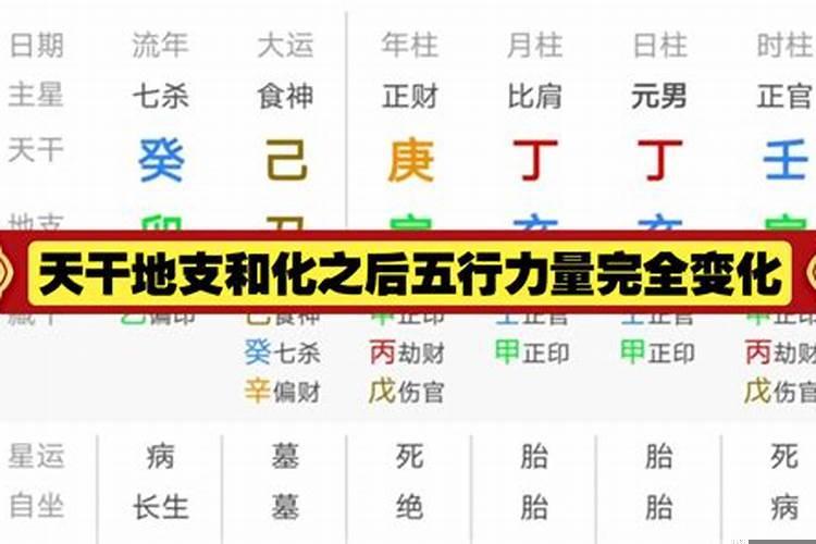 八字天干合化后式神会变吗
