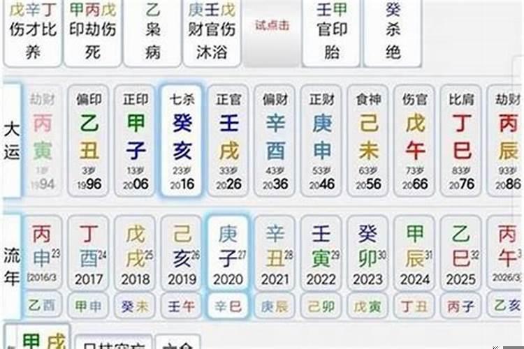 60种命格