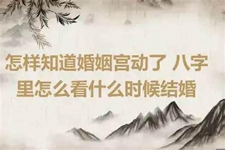 夫妻宫动什么意思