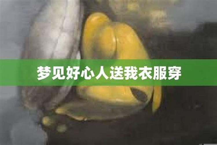 梦见出家师父送东西给我
