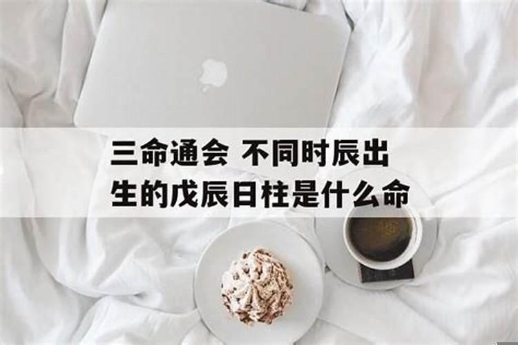 戊辰日柱男命三命通会
