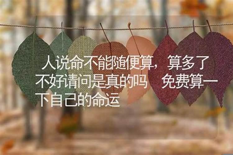 命真的有吗