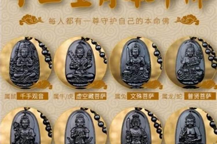 十二生肖本命佛对应