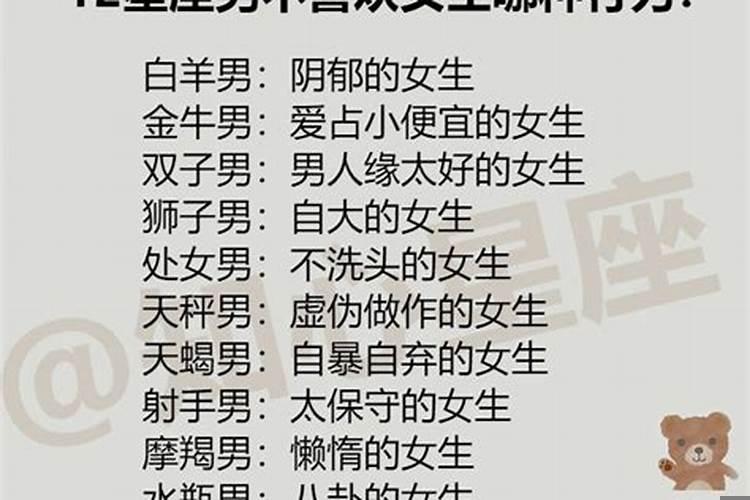 十二星座男面对女友提分手