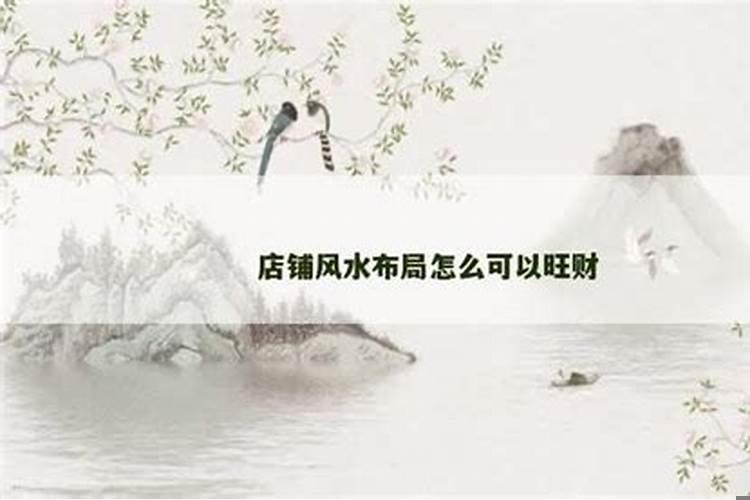 开店风水招财怎么摆放