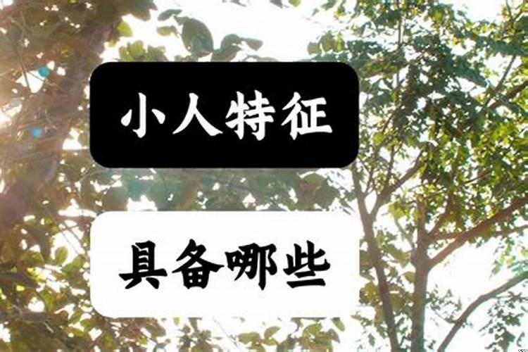 如何判断小人