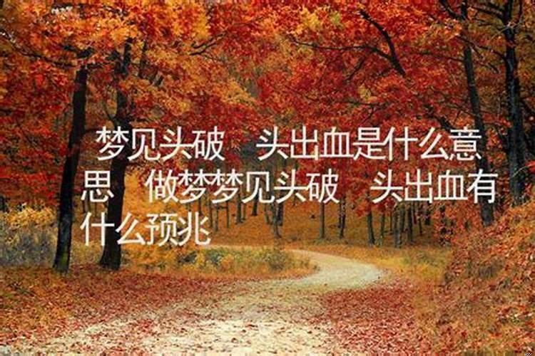 梦见老公的头流血
