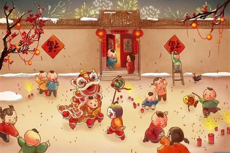 家乡春节的一种风俗