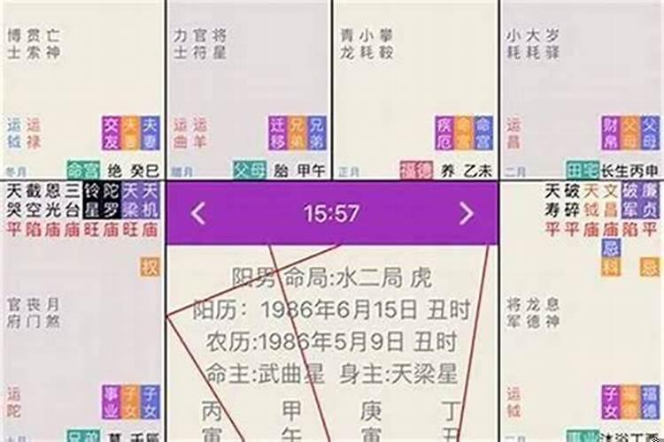 怎么看流年命盘