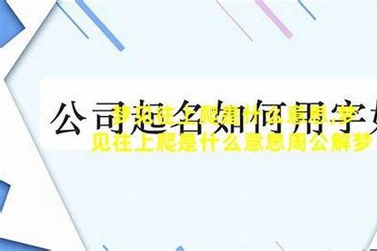 梦见自己往高处爬是什么意思