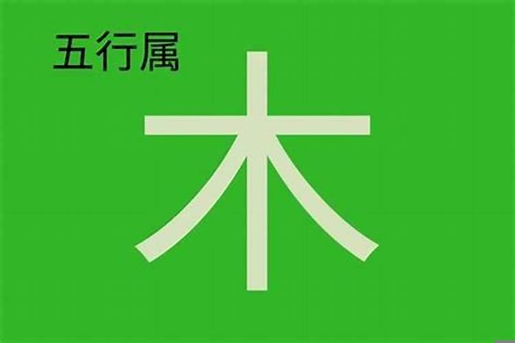 木五行属性