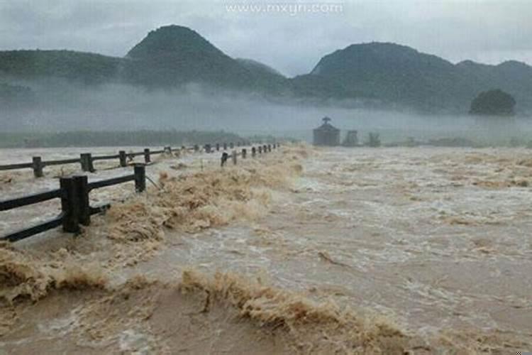 梦见发洪水死了很多人
