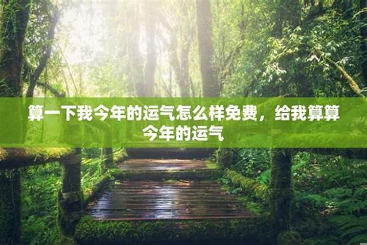 算前程算运势算婚姻