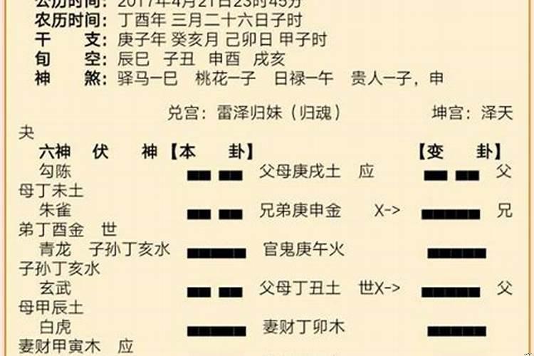 求高人解卦