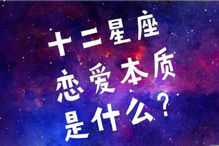 十二星座的爱情