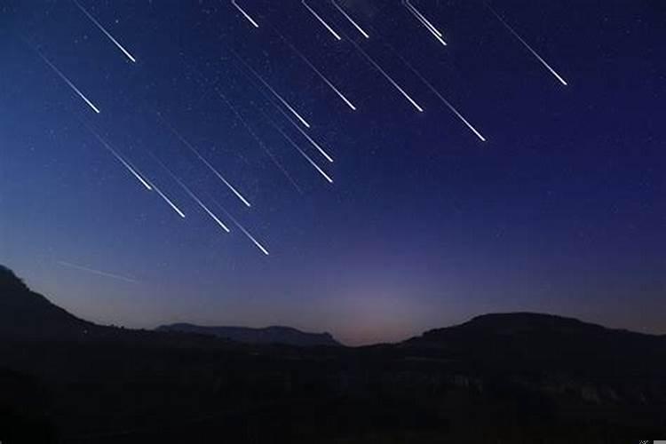 2018流星雨时间表