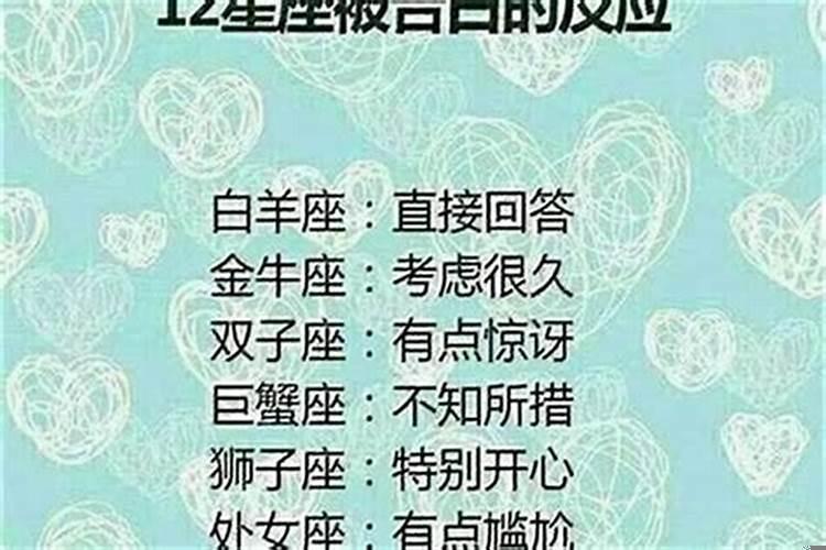 十二星座想亲热你的表现