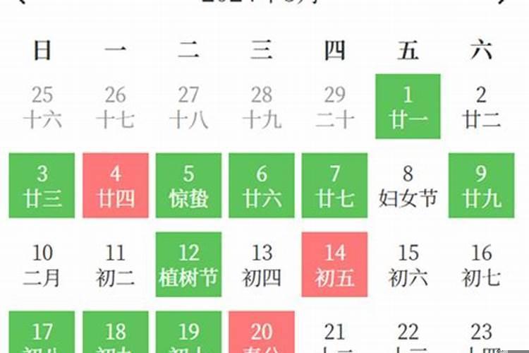 2025年3月最吉利的日子