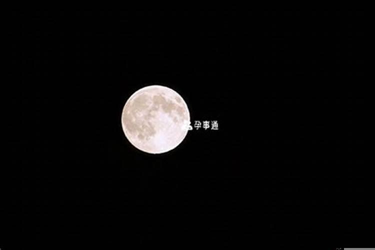 孕妇梦见圆月亮