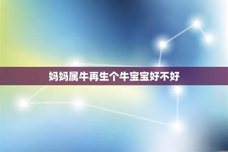 父母都属牛生个牛宝宝好吗