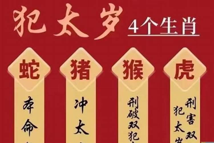 2020什么生肖犯太岁