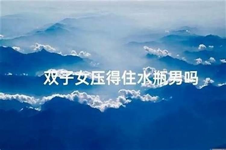水瓶喜欢双子什么