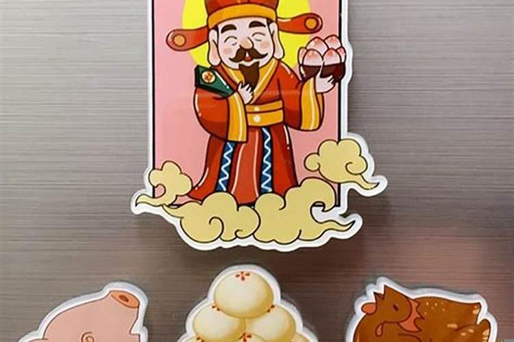 过年贴的灶王爷