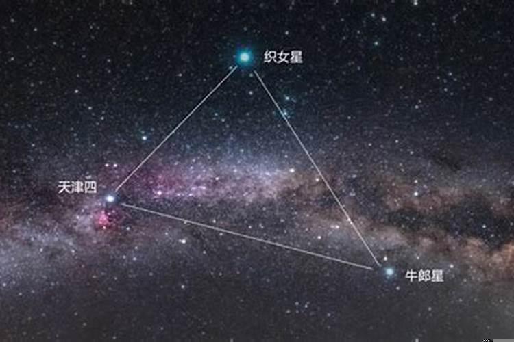 牛郎星和织女星和哪个星星