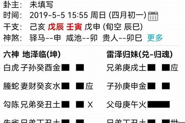 六爻八卦测婚姻