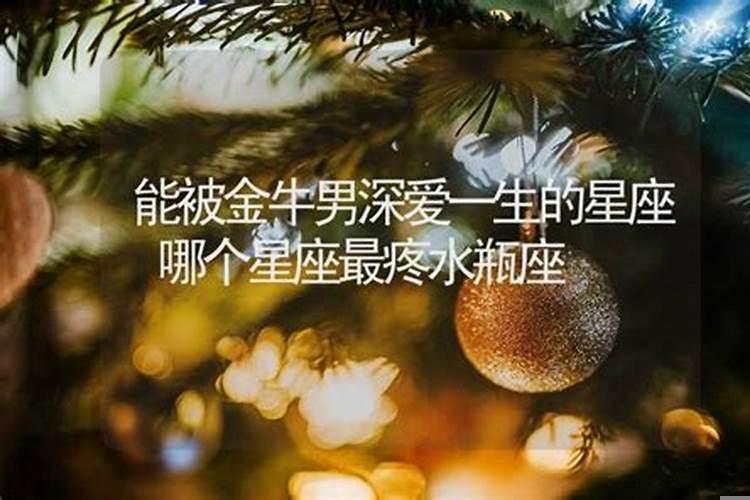 最心疼水瓶座的星座