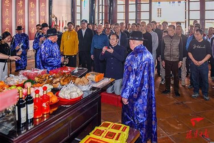 参加祭祖的感受