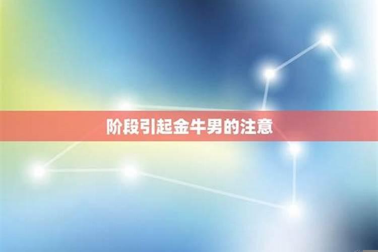 金牛男认定你的三个阶段