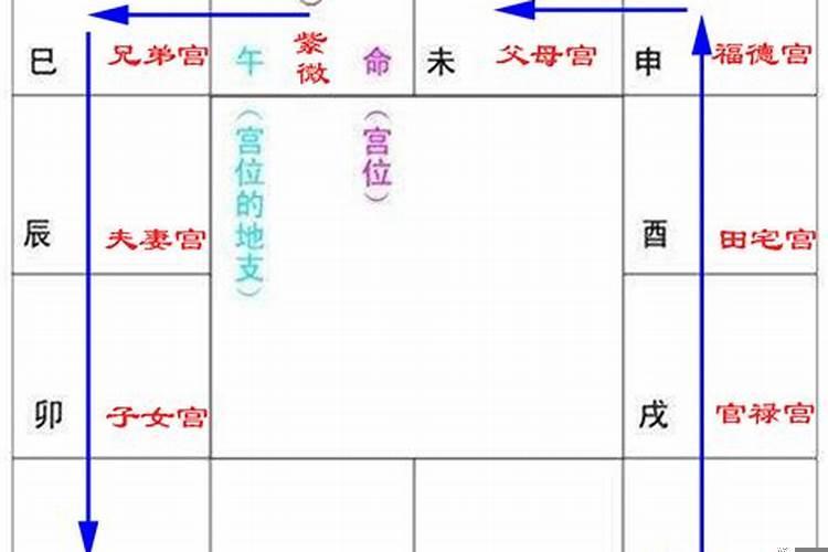 十二命宫紫薇