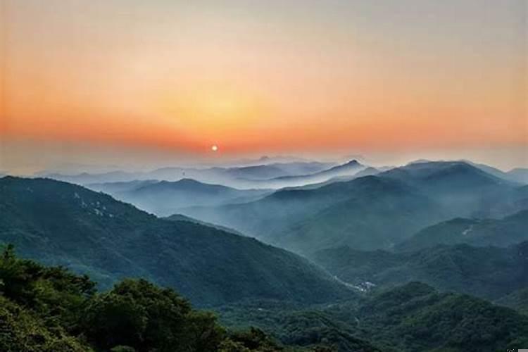 七峰山最高峰