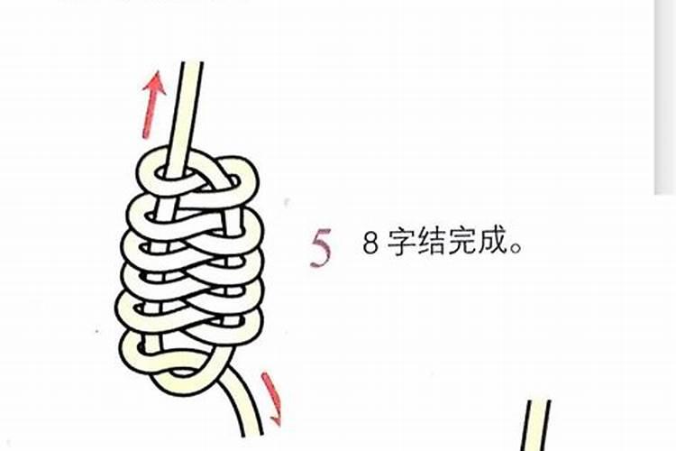 八字结绳法
