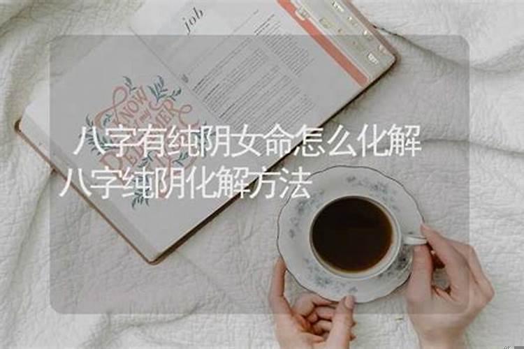 八字纯阴女财运
