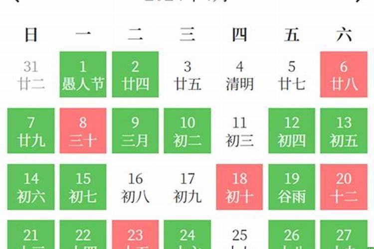 2025年4月黄道吉日一览表装修