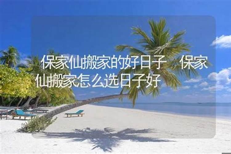 怎么选搬家的日子