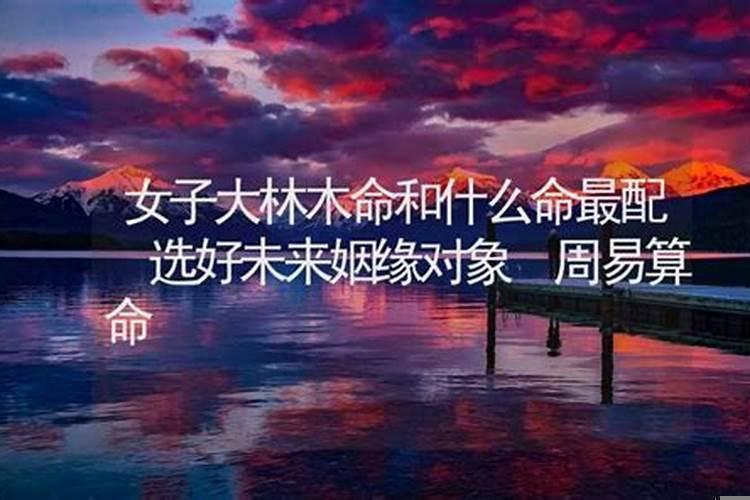大林木命跟什么命最配