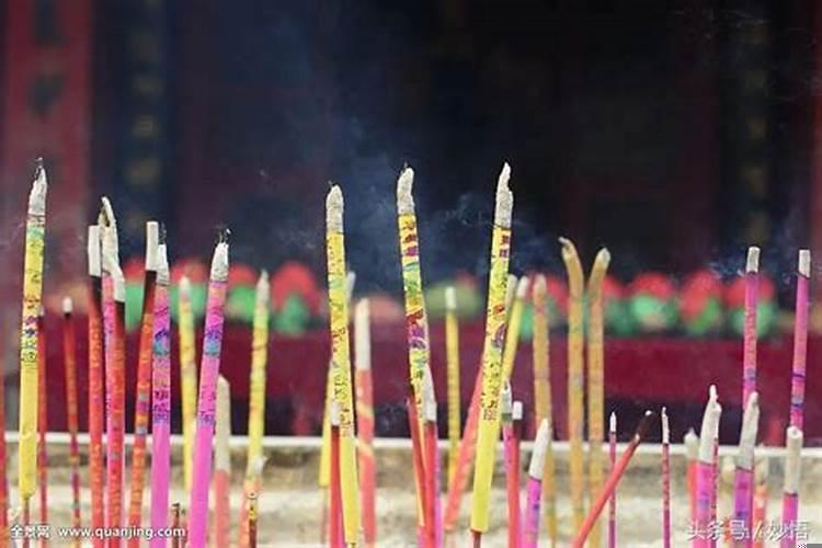 如何看整把香的香头