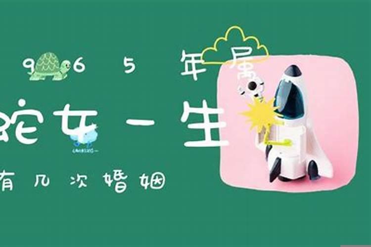 1965属蛇女的一生