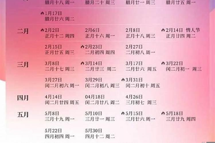 2022年办婚礼日子