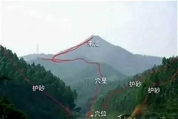 风水案山与朝山
