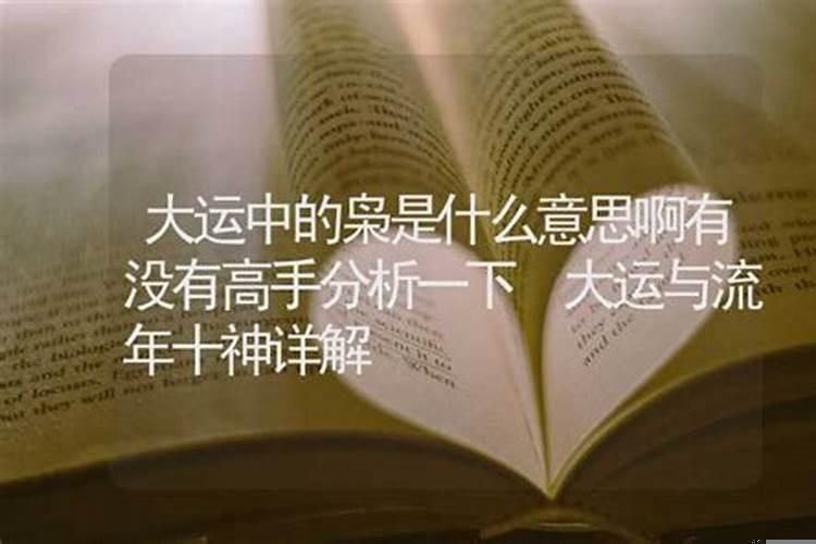 大运枭才是什么意思