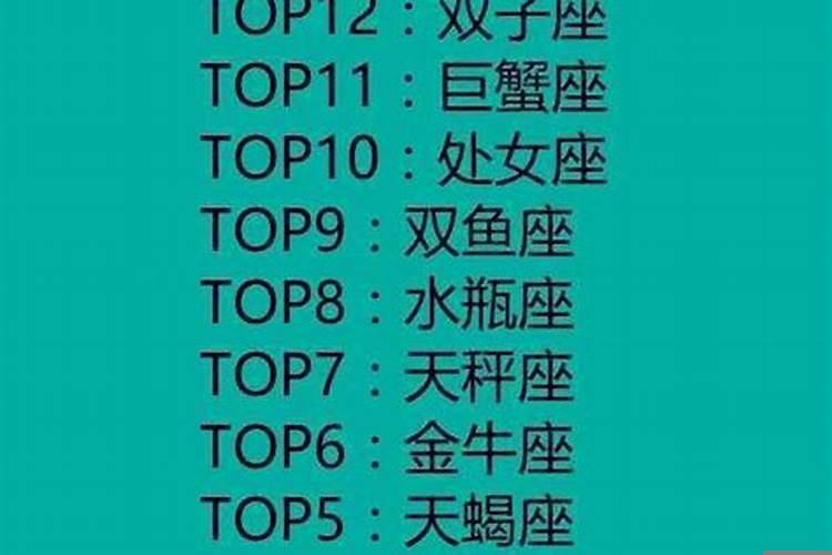 十二星座谁最聪明善良可爱