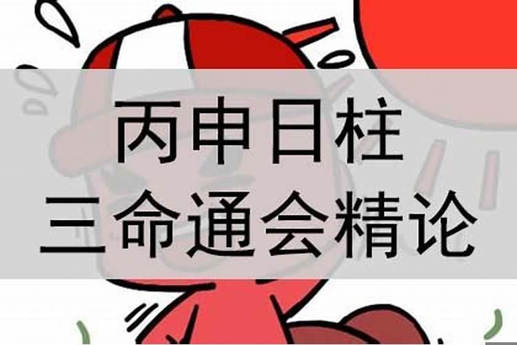丙申日柱是什么命