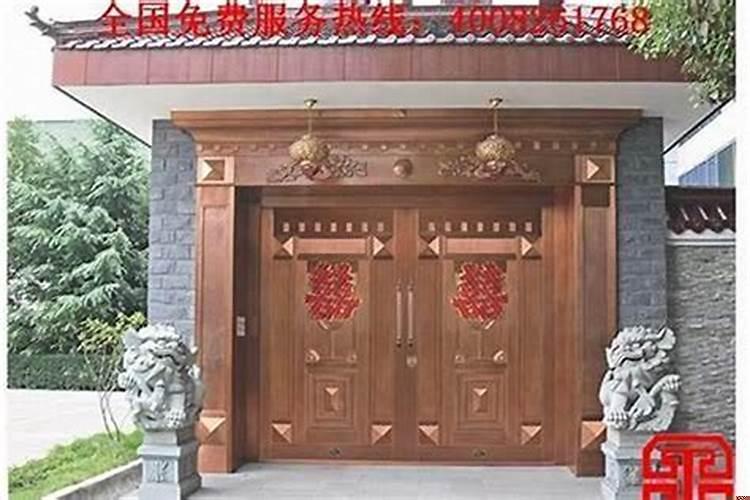 坐北朝南院子门怎么留