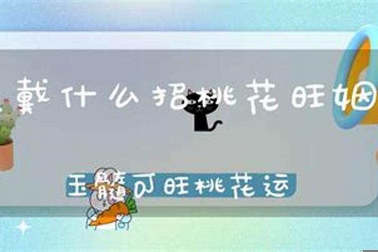 男士旺事业戴什么